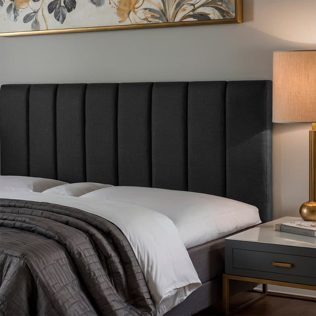 Kit 10 Placas de Cabeceira Estofada Auto Colante para Cama Super King