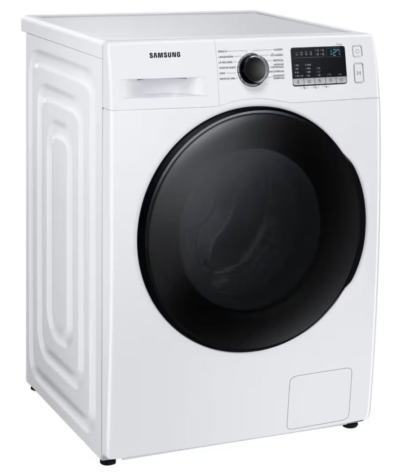 Samsung Lavadora de Roupas Digital Inverter Porta Black WW11T Branca 11kg 220v