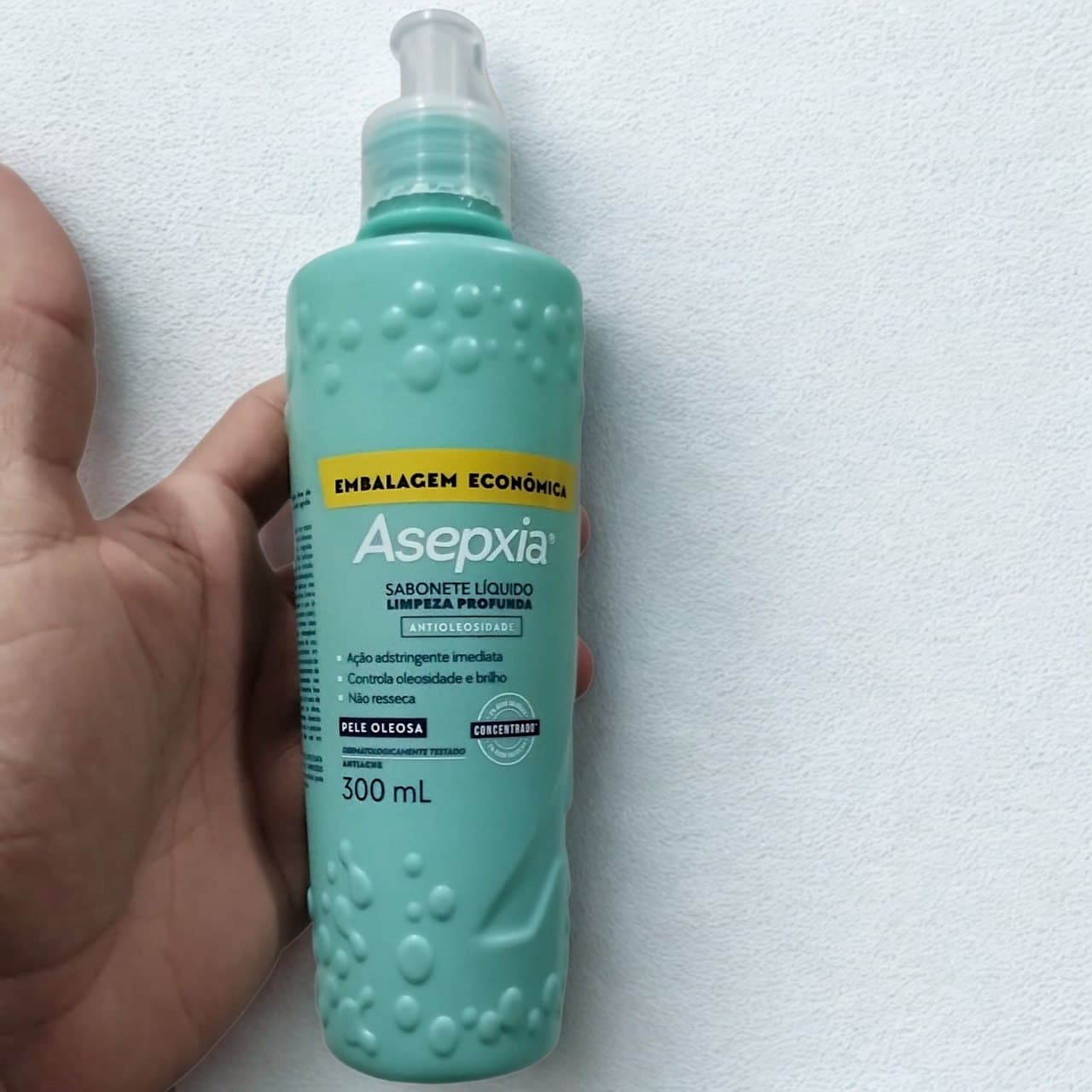 Asepxia Sabonete Facial Líquido para Pele Oleosa 300ml